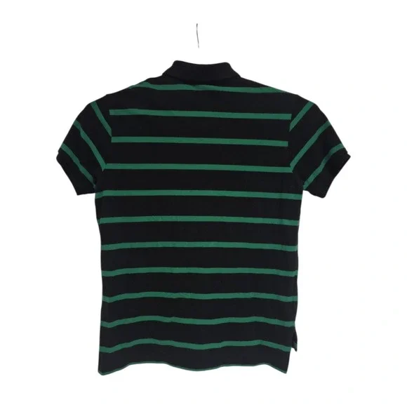 Polo Ralph Lauren Mens Polo Shirt Iconic Pony Black XL Office Causal Custom Fit - Picture 3 of 7
